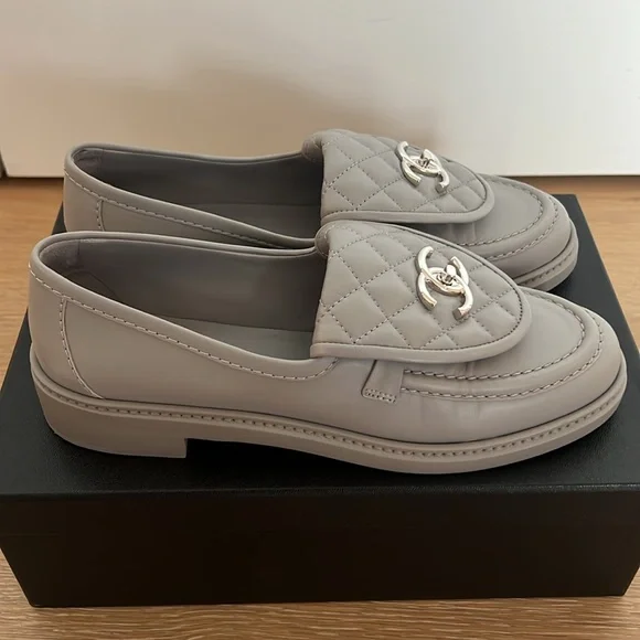 CHANEL Lambskin Quilted CC Turnlock Loafer - Picture 6 of 15